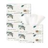 Papel de Tejido Jierou con Fragancia a Camelia, 3 Capas, 100 Hojas, 6 Paquetes, Pañuelo Facial Resistente al Agua, Paquete Grande de Papel de Tejido, Hecho de Pulpa de Madera Virgen