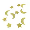 Linternas de Confeti de Estrellas y Luna Transfronterizas Diseño para Fiesta Navideña Decoración de Escritorio con Confeti de Luna Lanzamiento