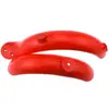 Suministrado directamente por el fabricante, Juego de Guardabarros para Patinete Eléctrico M365 con Gancho, Guardabarros Delantero y Trasero Rojos