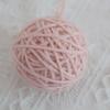 5cm6.5cm8cm color oscuro bola de lana café khachi árbol de navidad colgante bola decorativa corona de flores material