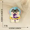 Adorable y Lindo Gato Astronauta Espacial Decoración para Maletas Accesorios para Ropa Manualidades Bloc de Notas Parche DIY Parche de Tela