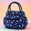 Bolsa Feminina Cor Sólida Bolsa Transversal Bolsa de Mão Impermeável Espessada Bolsa de Armazenamento para Mamães Bolsa Pequena de Tecido de Ombro Único Bolsa de Mão de Tecido Oxford