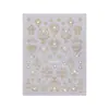 Pegatinas para Uñas Tótem Bohemio 5D en Relieve Patrón Tridimensional Retro Pegatinas para Uñas Artísticas DIY Accesorios Modelo Sl