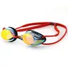 Gafas de Natación de Carreras con Marco Pequeño Gafas de Natación Profesionales para Entrenamiento Competitivo Recubrimiento Antivaho de Alta Definición Gafas de Natación para Adultos Hombres y Mujeres