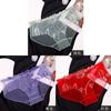 Yan Beiwei entrega de una pieza talla grande ropa interior sexy estilo puro bordado francés máquina cuidadosa ropa interior de tiro bajo para mujer 836