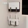 Rack de Posicionamento de Roteador Rack de Armazenamento Wifi Suporte Adesivo de Parede Suporte Caixa de Armazenamento Sem Furos