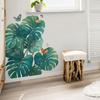 Comercio Exterior Planta Tropical Verde Hoja de Tortuga Maceta Dormitorio Sala de Estar Decoración del Hogar Pegatina de Pared Pegatina Autoadhesiva Venta al por Mayor Transfronterizo