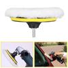 En Stock Kit de 5 Piezas de Almohadilla de Lana para Pulir Automotriz Transfronterizo 3-7 pulgadas Bola de Lana Autoadhesiva Almohadilla de Pulido Alfombrilla de Lana