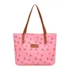 Bolsa Tote Estilo Doce de Cereja Atacado para Mulheres Outono 2025 Nova Bolsa de Ombro de Grande Capacidade Bolsa para o Dia a Dia Bolsa de Axila