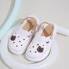 Bear Hole sapatos femininos de sola grossa antiderrapante rede vermelha fofa sandálias de praia ao ar livre verão personalizado sapatos de dedo do pé atacado