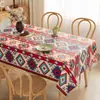 Mantel Estilo Americano, Sin Lavado, Impermeable al Aceite, Impermeable al Agua, Resistente al Calor, Mantel Rectangular, Lujo Ligero, Sensación de Alta Gama, Salvamanteles, Mantel