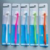Escova de dentes ortodôntica escova de feixe único escova de dentes para animais de estimação escova de limpeza ortodôntica escova de limpeza de suporte escova de limpeza oral