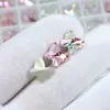 Mariposa Grande Dongzhou 10*9 Color Coñac Rosa Pedrería para Uñas Diamante de Imitación Colorido Decoración de Uñas Accesorios para Pasadores DIY
