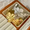 Pulsera Floral Ancha Personalizada de Nuevo Estilo Transfronteriza Europea y Americana, Joyería Geométrica Ajustable Minimalista de Gama Alta al por Mayor