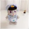 Solo Venta de RopaMuñeca Colgante de Zorro Pequeño Nick Ropa para Muñeca Chal Llavero de Judy Mono de Peluche