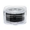 Corda elástica em formato plano pulseira de jade Hetian elástica linha de cristal resistente ao desgaste texto de uso de contas brincadeira diy especial pulseira dourada corajosa