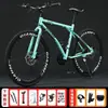 Bicicleta de estrada, ciclismo urbano masculino e feminino, deslocamento, marchas leves, pneus sólidos, rodas finas retrô, bicicleta para adulto