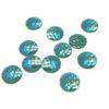 Vendas Diretas da Fábrica 12mm Escama de Peixe Redondo Resina Galvanizada AB Strass Flat-Back Acessórios para Brincos Materiais DIY Joias