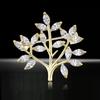 Mini Cinturón Medieval Camelia Amashi Doble C con Cabeza de Ciervo de Diamante Gato Broche Moda Pin de Exportación Decoración
