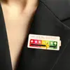 Broche de Poder Social Insignia de Mudança de Humor de Nicho Mostra Meu Pinos de Relâmpago Deslizante Insígnia de Escola Primária