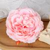 Simulación de cabeza de flor de peonía extranjera, simulación de flor de peonía al por mayor, decoración del hogar para bodas, arreglo floral, decoración de bodas, pared de flores