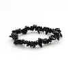Pulsera de Grava de Cristal Natural Xiyin Transfronteriza de Amazon Ágata Jade Pulsera de Piedra Irregular Joyería al por Mayor