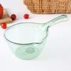Cuchara de agua de plástico para el hogar, cuchara de agua transparente para cocina, cuchara de agua para baño de bebé, cuchara de agua con boca, cuchara de cocina