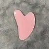 Atacado do Fabricante Gua Sha em Forma de Coração de Resina e Cera de Abelha Conjunto de Folhas Gua Sha Facial para Salão de Beleza Massagem Corporal Completa