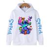 Sudaderas con Capucha Estampadas de Dibujos Animados de la Serie Lilo & Stitch Más Vendidas en Aliexpress para Niños y Niñas