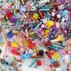 Nova 32 Cores Opcionais Contas de Vidro Misto Contas Soltas Artesanal diy Cross Stitch Beads Colar Jóias Frisadas Acessórios