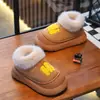 Zapatos Nuevos de Algodón para Niños, Botas de Nieve, Forradas de Felpa Gruesa de Invierno, Botas de Nieve Cálidas para Casa con Suela Gruesa, Zapatos de Algodón para Exteriores al por Mayor