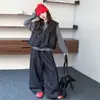 Conjunto de Tres Piezas Chaleco de Otoño para Niñas 2026 Nuevo Conjunto de Otoño Infantil para la Temporada de Regreso a Clases Elegante Conjunto de Pantalones de Pierna Ancha para Niña Grande