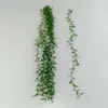 Colgante de Pared de Enredadera de Sauce Artificial, Hojas de Sauce Falsas, Tiras de Eucalipto, Vegetación Artificial para Decoración de Pared de Boda