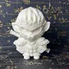 Marfim Artificial Escultura de Frutas Banhado a Ouro Desenho Animado Mito Negro Wukong Artesanato para Casa Sala de Estar Mesa Ornamentos Atacado Dropshipping