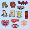 Série de Acessórios de Vestuário Versáteis Quentes de Venda Transfronteiriça Emblemas Metálicos Broches Broches de Lapela