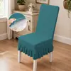 Funda para Silla de Comedor con Cojín de Esponja Modelo Nuevo 2026, Protector de Asiento Grueso Transfronterizo para el Hogar, Funda Elástica Universal de Cobertura Total para Silla