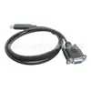 Cable de alimentación industrial personalizado para terminal Rs232 Db9P a USB A macho, protocolo de teclado, puerto serie