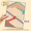 Pegatinas de paisaje en miniatura 3D Yuxian, un juguete creativo e inmersivo para journaling y collage para aliviar el estrés