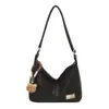 Bolsa de Bolas de Masa Suave de Alta Calidad Estilo Retro Invierno 2025 Nuevo Estilo Ropa de Trabajo Sencilla Bolso de Hombro Versátil Bolso Cruzado de Moda