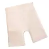 Shorts de seguridad de seda helada talla extra para mujer, leggings finos de verano, no se enrollan, anti-exposición, dos en uno: shorts de seguridad y ropa interior