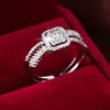 Anel de cobre feminino com design de linha de diamantes FASHIONABLE FRESH, marca nicho de luxo leve, anel de dedo indicador de temperamento feminino de alta qualidade