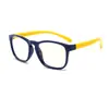 2025 Nuevas Gafas para Niños de Alta Definición Anti Luz Azul Lentes Planos Monturas de Silicona de Moda para Niños y Niñas F891