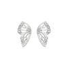 2024 Pendientes de Mariposa de Insecto con Incrustaciones de Diamantes Más Vendidos Nuevo Estilo Coreano Dulce Elegante Moda Femenina Lindo Adecuado para Regalos