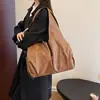 Bolso de gran capacidad de moda para comercio exterior transfronterizo, nuevo bolso de hombro, bolso tote retro casual de cuero suave, bolso cruzado, bolso para mujer