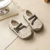 Sandálias Infantis 2026 Verão Novo Modelo Sapatos Fechados para Meninos com Malha Respirável Anti-Impacto Sapatos Vazados para Meninas com Solado Macio Tendência