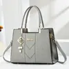 Bolsas de Exportación Taizhou para Mujer 2025 Nueva Moda Hilo Bordado Bolsa para Mamá Bolsa de Mujer de Gran Capacidad Bolso de Hombro Único Cruzado Dropshipping