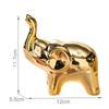 Ins Cerámica Simple Electrochapado Elefante Dorado plateado Sala de Estar Dormitorio Baño Decoración Decoración del Hogar Tamaño Grande pequeño