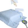 Colcha fina de aire acondicionado de amoníaco Jin con sensación fresca Clase A color sólido doble fibra de soja verano para dormir colcha fina lavable a máquina doble