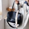 Bolso de Moda de Celebridad de Internet Gran Capacidad Textura de Color Puro Bolso de Mano Nuevo Estilo 2025 Estilo Femenino Bolso Tote de Hombro Cruzado