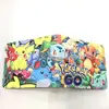 Cartera de Pokémon para Niños y Niñas, Cartera Corta de PU de Pokémon 80% de descuento Monedero, Merchandising de Pokémon Go